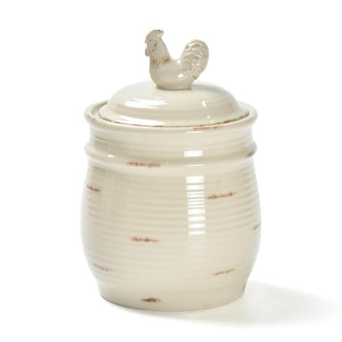 Set of 3 animal ceramic jars for candle