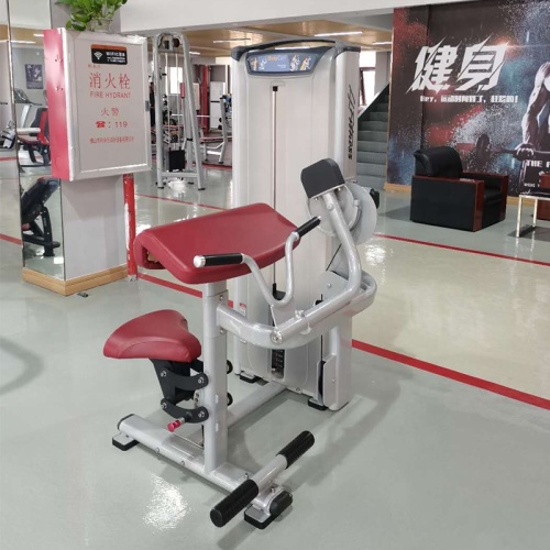 Commercial gym equipment Fitness Back Extension Machine Use
