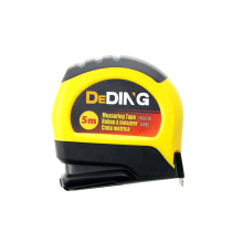 Manufacturers wholesale  ABS+RUBBER 3 M 5 M OEM Steel Tape Measure in Inch with label
