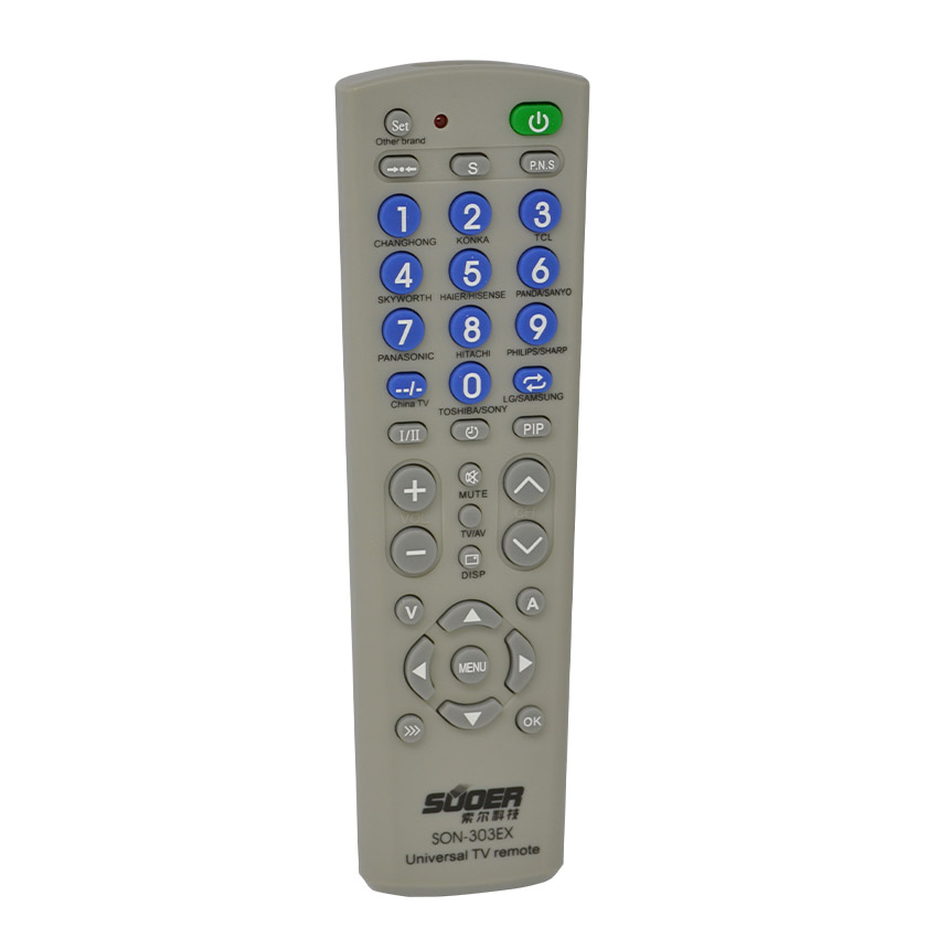 Sunchonglic high quality new multi function TV remote control low price LCD PDP remote control for smart TV