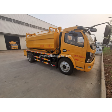 4x2 used vacuum sewage suction tanker truck