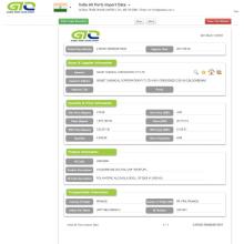 Xylitol India sadaya ports data