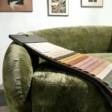 Designed and Soft Chenille Upholstery Fabric