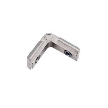 Zinc Alloy Slot 6 Interior Corner Joint Connector with 2*M5 Screws - 325.0301A.01