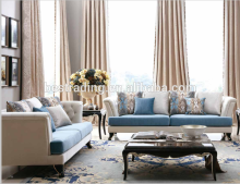 New modern european french style sofa set furniture sectional fabric sofa