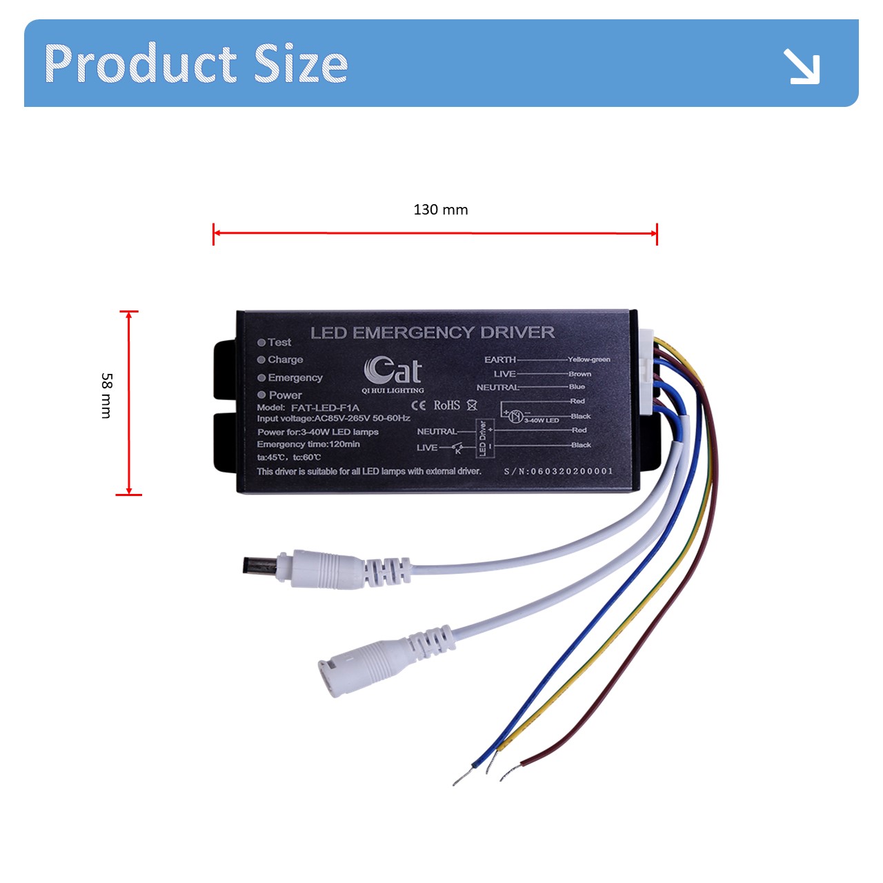 Emergency Led Driver Circuit