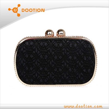 black lace clutch bag