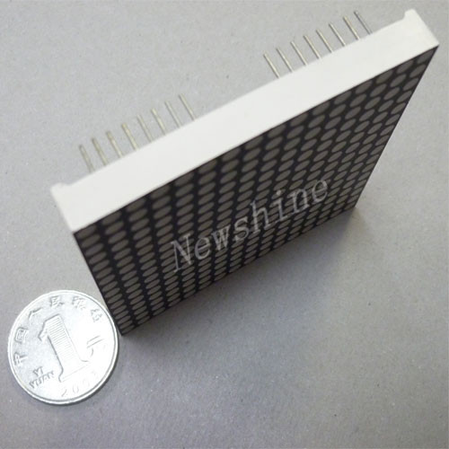 Through Hole DIP 64x64mm Dot Matrix LED Display Red Green Blue Orange 16x16 dotLED Matrix Display  for Indoor Advertising Media