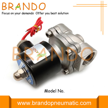 2S200-20 SUW-20 3/4 &#39;&#39; Paslanmaz Çelik Solenoid Su Vanası