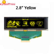 2.8-inch OLED Display Module, yellow Color
