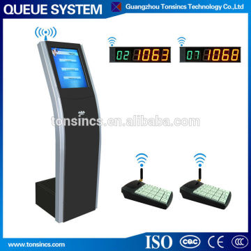 Multiple Language Banking Wireless Queue Management System