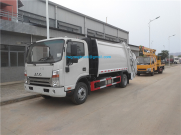 JAC 4x2 5CBM Garbage Compression Waste Trucks Price