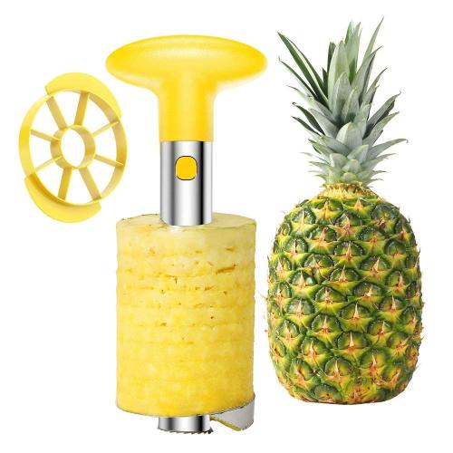 Stainless Steel Fruit Pineapple Peeler Corer Slicer Cutter