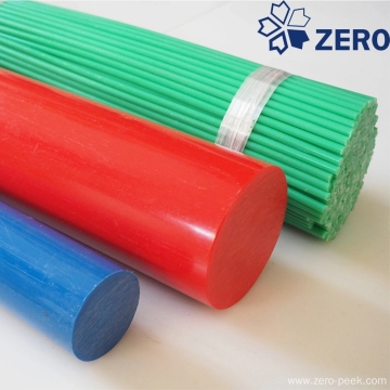 Colored Acetal Rod Extruded Engineering Plastics