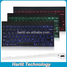 Android Tablet External Wireless Bluetooth Keyboard Universal Tablet Wireless Bluetooth Keyboard With LED Back Light Optional
