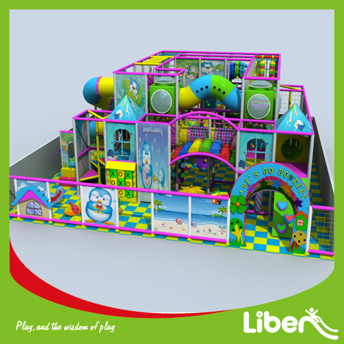 Recreational commercial indoor amusement playground