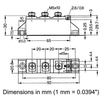 Igbt Power Module Vmk165-007t Dual Power Mosfet Module Ixys Igbt Power Module