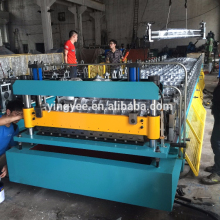 galvanized ibr roof sheet roll forming machine with mould cuting