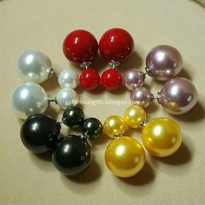 Colorful Shell Pearl Earrings