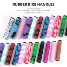 Fixed Gear Grip Anti-slip Bike Rubber Bicycle Handlebar Grips