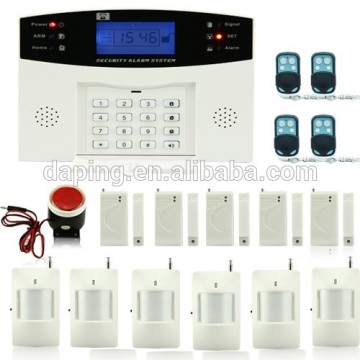 DIY Wireless home Alarm System with LCD Display PSTN CID alarm system