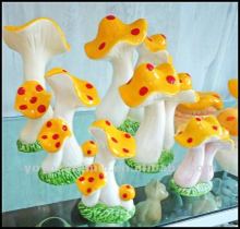 cute mushroom garden decor