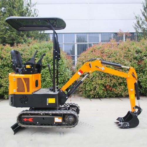 Máy đào mini 1 tấn Crawler vận hành Trọng lượng 1TON 1TON