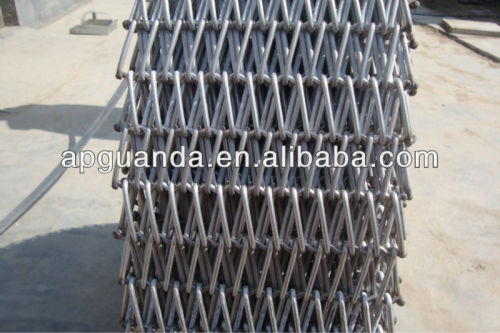 Stainless steel wire conveyor belts