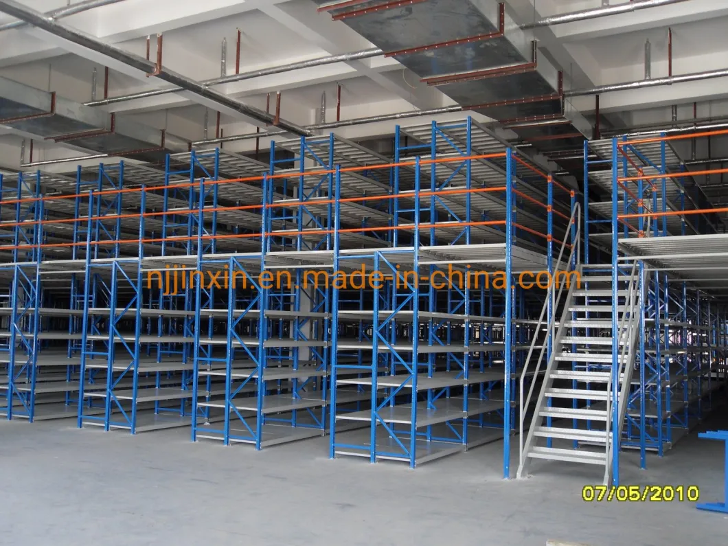 Steel Structure Mezzanine Racking with High Loading Capacity