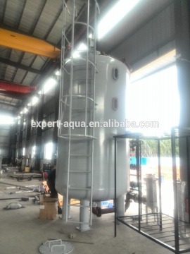 rubber lined carbon steel pressure vessel for softener