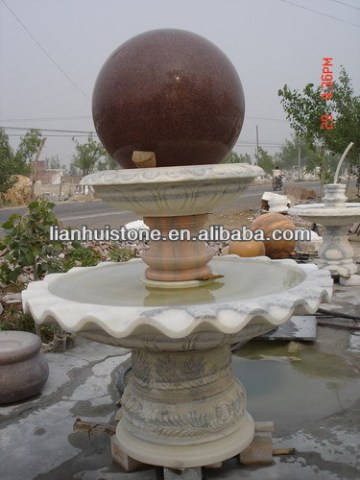 floating sphere marble fountains