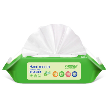 Lingettes de nettoyage non parfumées de haute qualité confortables