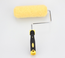 Heavy duty chrome wire paint roller brush