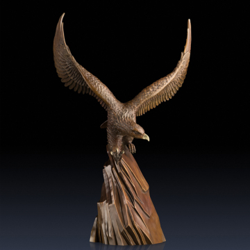 Online home decor collectible statues art bronze eagle statues for sale