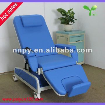 Hospital blood collection chair