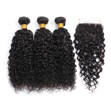 curly hair bundles with closures,curly hair bundle weave human weaving brazilian,curly hair bundles with frontal
