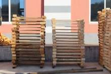 Graphite block export packing