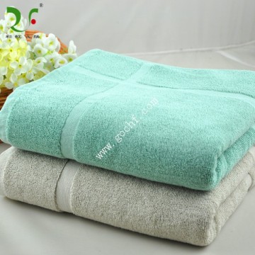 luxry band border dobby towels
