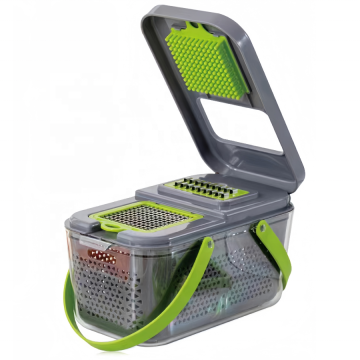 Handheld Vegetable Chopper: 22PCS Multifunctional Fruit and Veg Cutter