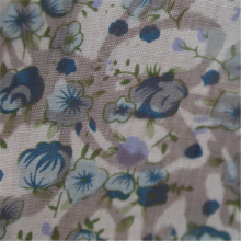 Burnt Out CVC Blended Fabric