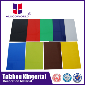 Alucoworld perforated aluminum cladding/aluminium composite panel digital printing