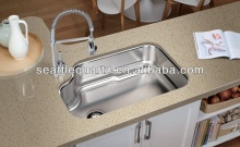 beige quartz artificial stone table top, kitchen top