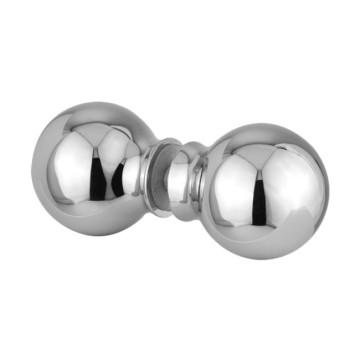 Ball Style Back-to-Back Shower Door Knob