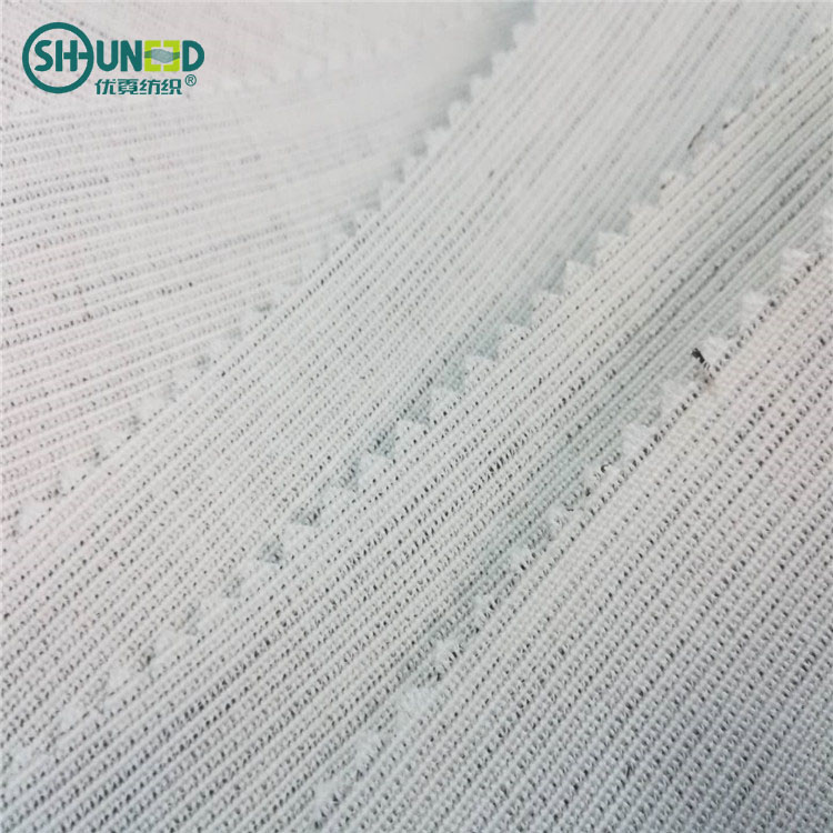 Real horse hair canvas interlining fabric by 150cm width for high class hand made men's suit