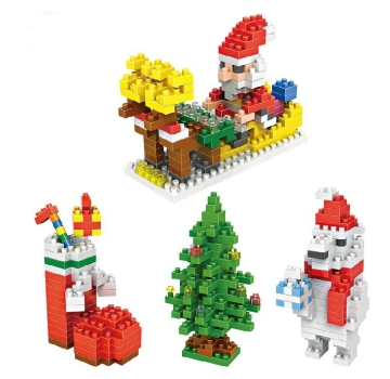 Santa Claus Building Blocks Toy Mold Injection Manufacturer