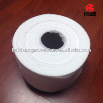 top sheet material of baby diaper