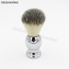 synthetic bristle metal handle beaver shave brush