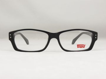 Levis Optical Glasses Frame For Reading Eyeglass Ls96034 55-15-145 C01 Bblk