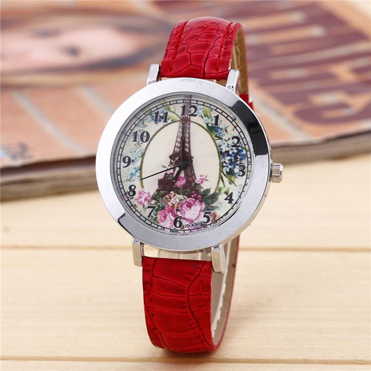 High Quality Noble Leather Wrist band Watch