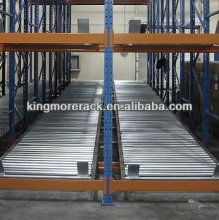Steel gravity pallet rack